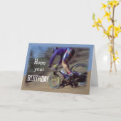 Carte Sports Mountain Bike (Fleur jaune)