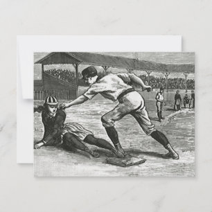 Carte Sports Vintage, équipes de baseball féminin victor