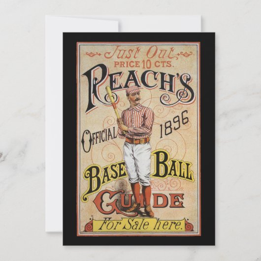 Carte Sports vintages Baseball, Reach's Guide Couverture (Devant)