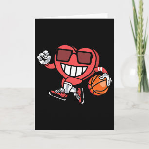 Carte Sporty Heart Saint-Valentin Sketll Love Score Adu