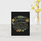 Carte Spread Kindness - Sticker Positif Affirmation (Fleur jaune)