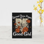 Carte Spread Those Pages Like A Good Girl Dark Romance S (Fleur jaune)