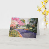 Carte Spring at Home (Fleur jaune)