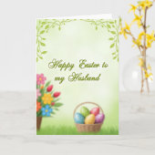 Carte Spring Blossoms Easter Card (Fleur jaune)