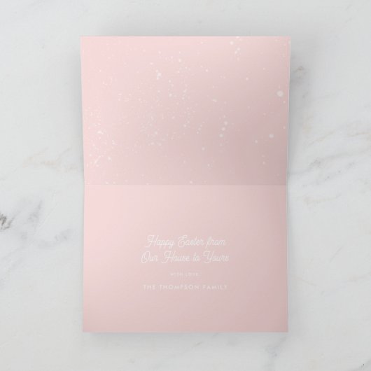 Carte Spring | Happy Easter | House (Intérieur)