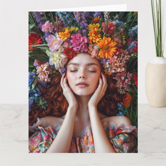 Carte Spring Victorian Goth 2025 Design 5 (Devant)
