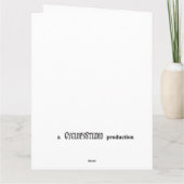 Carte Spring Victorian Goth 2025 Design 6 (Dos)