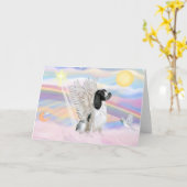 Carte Springer Spaniel Anglais (Fleur jaune)