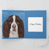 CARTE SPRINGER SPANIEL ANGLAIS       (Intérieur)