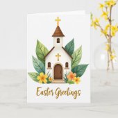 Carte Springtime Building Card (Fleur jaune)