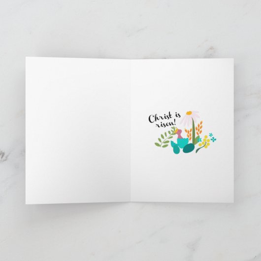 Carte Springtime Easter Card (Intérieur)