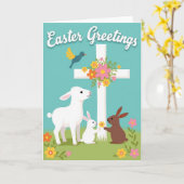 Carte Springtime Joy Animal Friends Card (Fleur jaune)