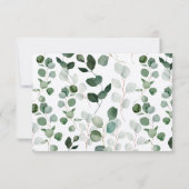 CARTE SPRINTEMPS BEAUTY BOTANICAL GREENERY RSVP (Dos)