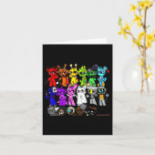 Carte Sprunky Happy Halloween Funbot Jevin Simon Pinki O (Fleur jaune)