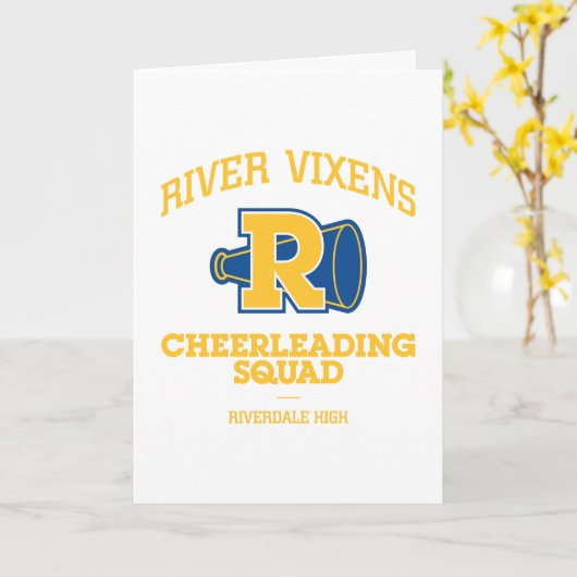 Carte Squad Cheerled River Vixens (Fleur jaune)