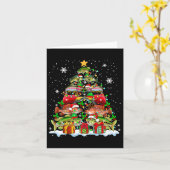 Carte Squad Père Noël Saumon B Grouper Collection Poisso (Fleur jaune)