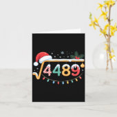 Carte Square Root 4489 Funny 67 Meme Math Teacher 6 7 Ch (Fleur jaune)