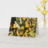Carte Squash (Fleur jaune)
