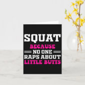 Carte Squat Parce Que Personne Ne Viole Sur Les Petits B (Fleur jaune)