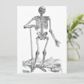 Carte Squelette (Debout devant)