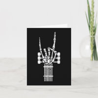 Squelette de guitariste Rock n Roll Rocker Panneau