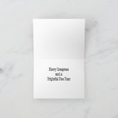 Carte Squelette de neige (Intérieur)