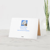 Carte Squelette drôle, Citrouille, Tournesol, Halloween (Dos)