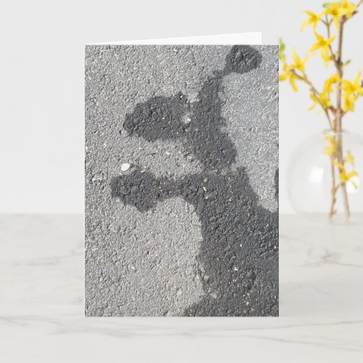 Carte Squirrel 🐿️ Abstract (Fleur jaune)