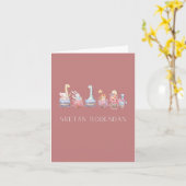 Carte Sretan rođendan, Joyeux anniversaire croate (Fleur jaune)