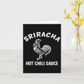 Carte Sriracha Chilli Sauce Tee Easy Halloween Costum (Fleur jaune)
