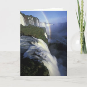 Carte SSA, Brésil, Chutes d'Iguassu avec arc-en-ciel