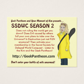 CARTE SSDWC SAISON 2