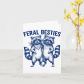 Carte Ssum Feral Ies Matching Friend Twinning Funny Bff (Fleur jaune)