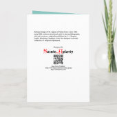 Carte St. Agnes de Rome (BC 01) (Dos)