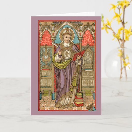 Carte St. Alphonsus Liguori (VVP 005) (Fleur jaune)