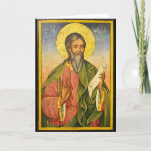 Carte St Andrew l'apôtre par Yoan de Gabrovo