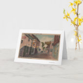 Carte St Augustine, la Floride - vue de St 2 de St (Fleur jaune)