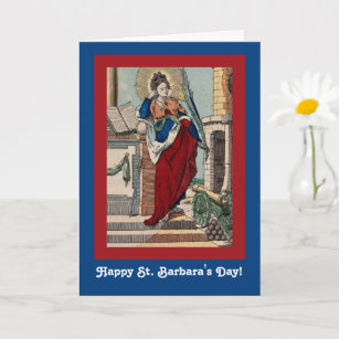 Carte St. Barbara's Day (M 007) Salutation