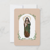Carte St Brigid de Kildare Novena (Devant)