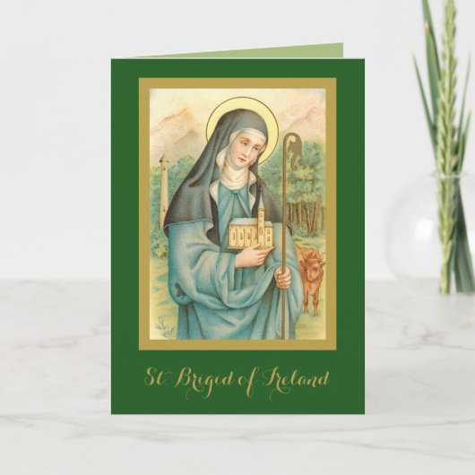 Carte St. Brigid d'Irlande (M 014) (Devant)