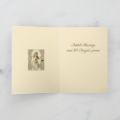 Carte St Brigid Patroness Saint of Ireland Imbolc (Intérieur)