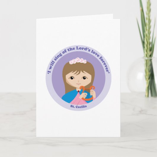 Carte St. Cecilia (Devant)