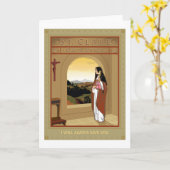 CARTE ST. CLAIRE (Fleur jaune)