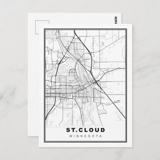 Carte St Cloud (Devant / Derrière)