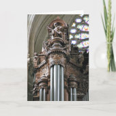 Carte St Eustache organ greeting card (Devant)