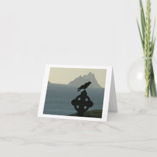 Carte St Finians Bay Raven with Skelligs