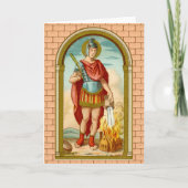 Carte St. Florian de Lorch (BK 32) Salutation blanche (Devant)