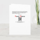 Carte St. Florian de Lorch (BK 32) Salutation blanche (Dos)