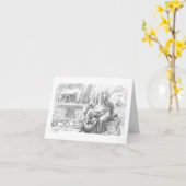 Carte St. Francis and the Leper (Fleur jaune)