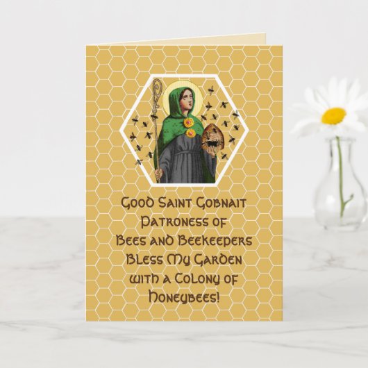 Carte St. Gobnait de Ballyvourney (SAE 003) Voiture de v (Petite plante)